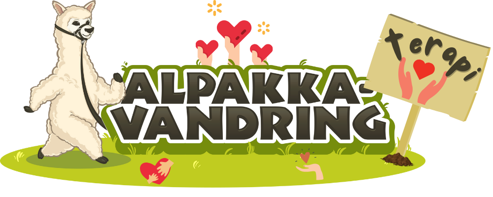 Alpakkavandring - Terapi - Terapialpakka - Dyreterapi